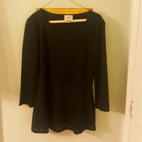 ECI Tops - ECI New York lined top Size M Black